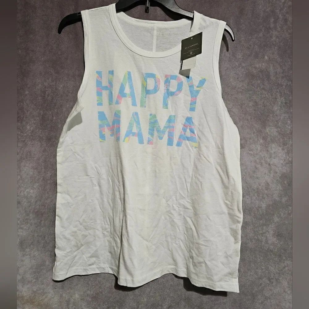 Women's HAPPY MAMA Tank Top Large